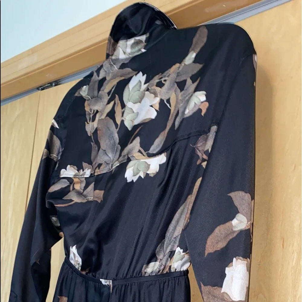Vince Black Long Sleeve Elegant Dress - Picture 16 of 16
